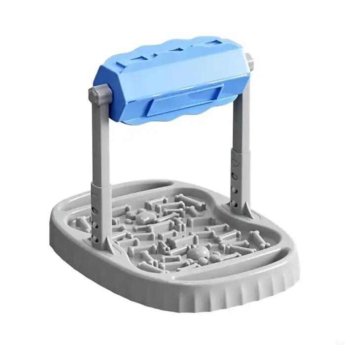 Bol interactif rotatif à 360 degrés pour chiens, stimulateur mental avec réglage de hauteur pour animaux de compagnie, jouet de découverte pour chiots et chiens adultes, hygiène facile, divertissement intelligent