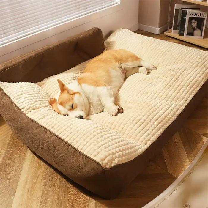 Canapé pour chien grand confort automne et hiver