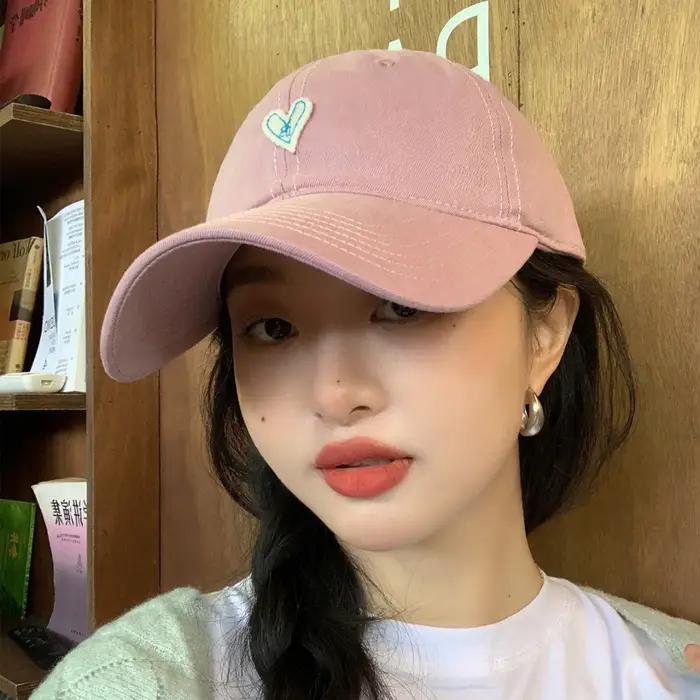 Casquette de baseball Big Head unisexe surdimensionnée en coton avec lettres stylisées pour hommes et femmes, voyage et plein air