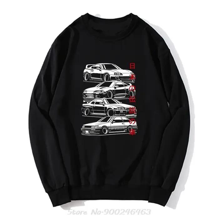 JDM sweat à capuche légendes voiture japonaise voiture de sport automobile homme adulte hauts nouvea