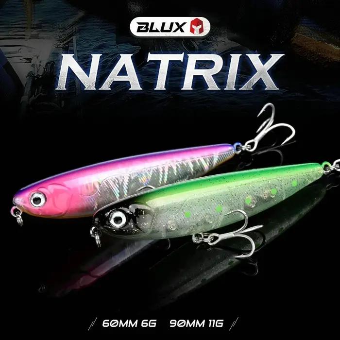 BLUX NATRIX 60/90 crayon de surface 60MM 90MM Surface marcheur leurre de pêche marcher le chien arti