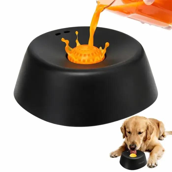 Gamelle anti-étouffement à alimentation lente pour chien, antidérapante, favorisant la digestion, jo