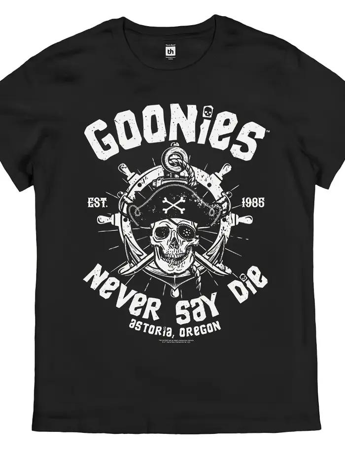 Goonies Never Say Die T-Shirt rétro pour hommes