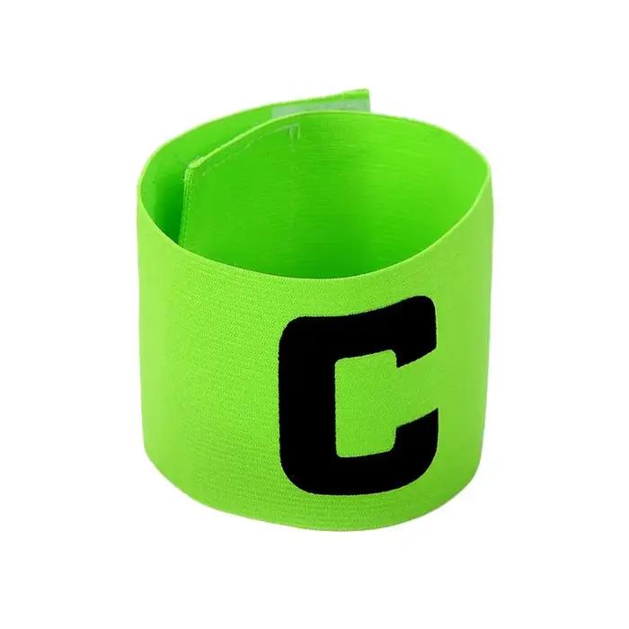 Brassard de capitaine de football pour enfants en nylon multicolore pour entraînements et matchs de sport