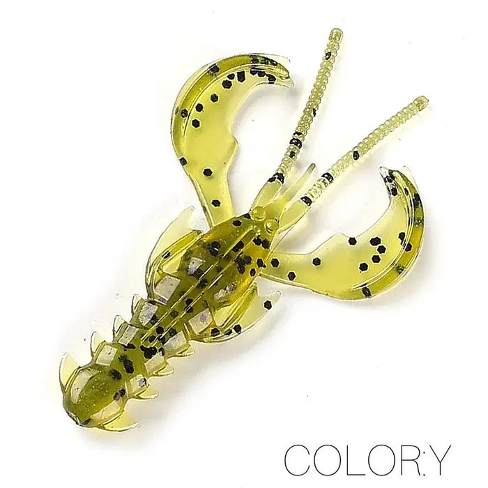 Supercontinent CRAZY 65mm/40mm homard leurre souple leurres de pêche attrayant crevette odeur sel Wobbler