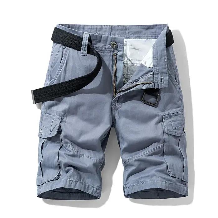 Short Cargo militaire Baggy multi-poches pour hommes