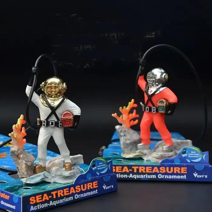 Décor d'aquarium de dessin animé