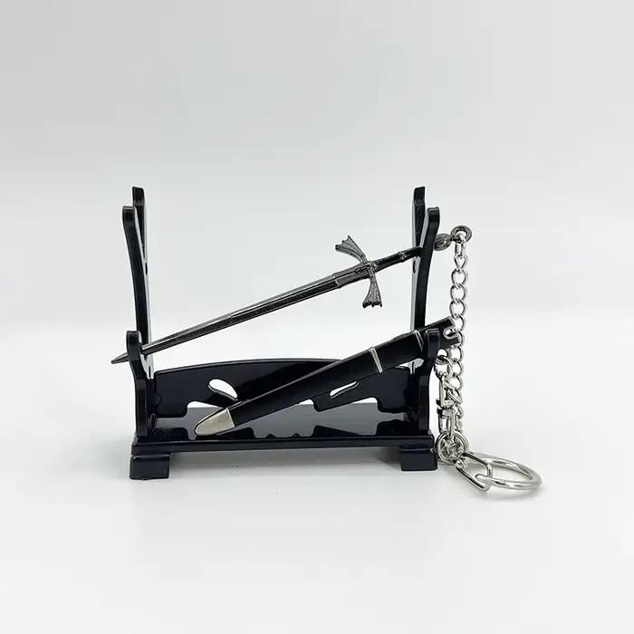 9cm Dark Sister Sword Visenya Targaryen Jeu GOT of Thrones American Drama Peripherals 1:12 Métal Arme Porte-clés Jouet Garçon Artisanat Dropshipping Vente en gros Offre Spéciale Cadeaux Nouvelle Arriv