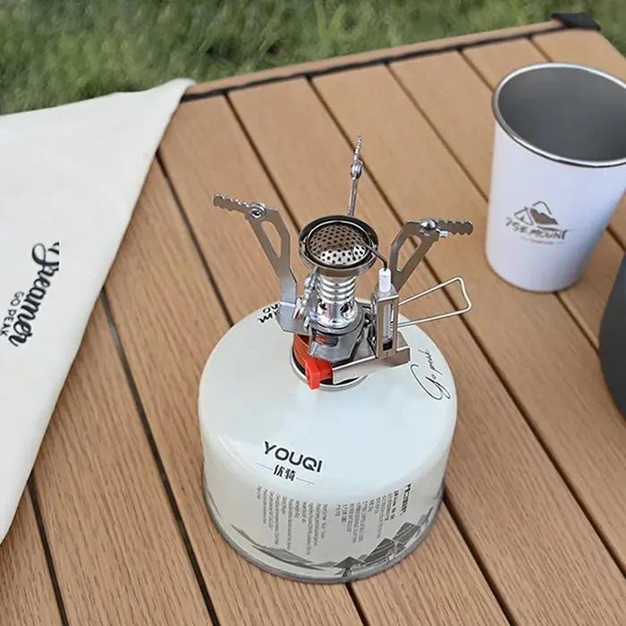 Cuisinière à gaz accessoires de Camping Portable