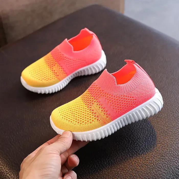 Chaussures enfants doux respirant maille