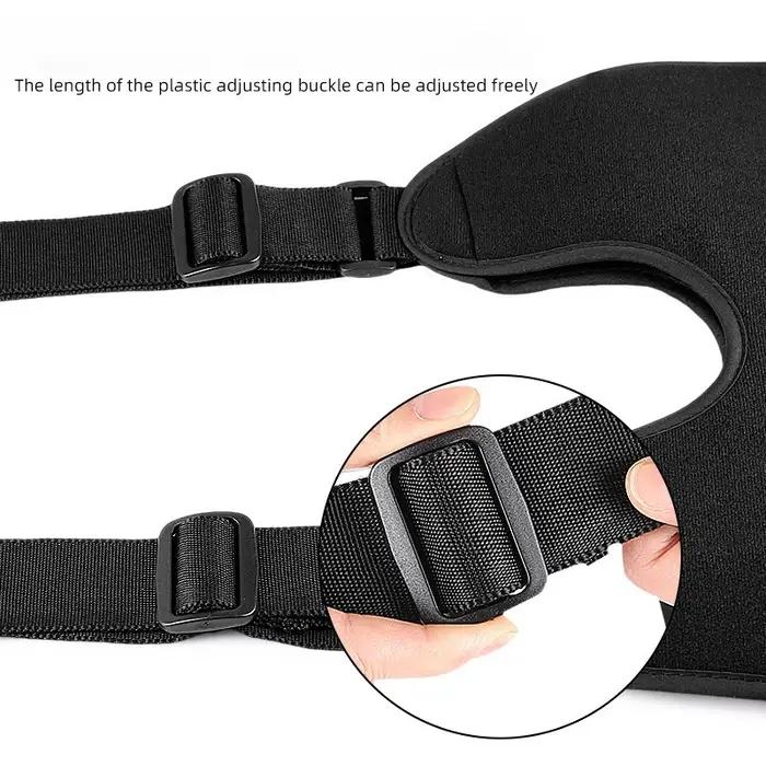 Attelle de bras support de coude écharpe d'épaule immobilisation sangle de bras fracturée cassée blessure entorse soulagement douleur rose rouge violet