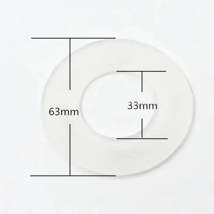 Arrêt d'eau pour toilettes Geberit en silicone caoutchouc rondelle d'étanchéité diaphragme pour remplissage valvules joints de rechange 5 pièces