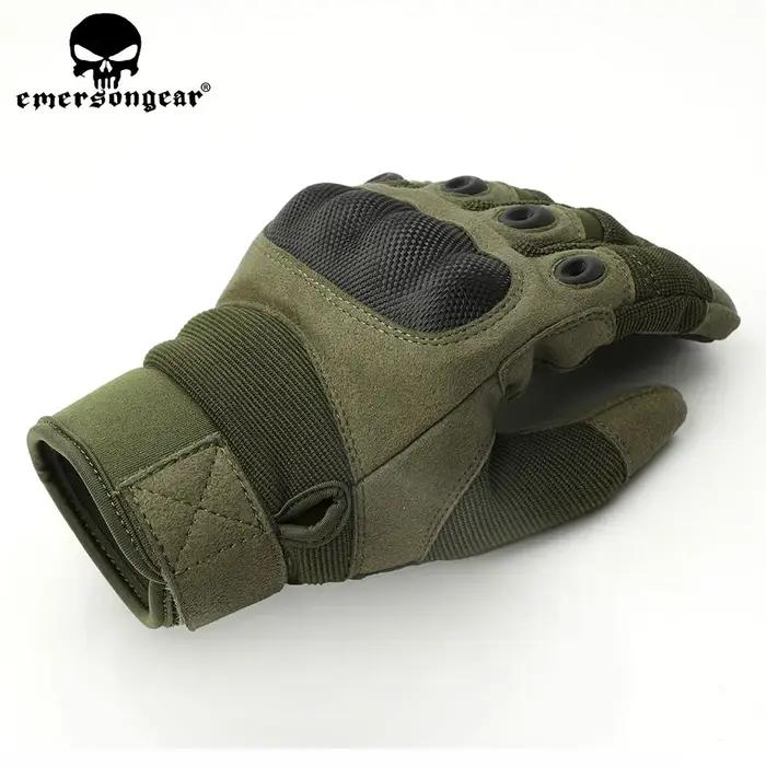 Gants tactiques tous doigts Emersongear chasse escalade tir vélo anti-dérapage sport EM9347