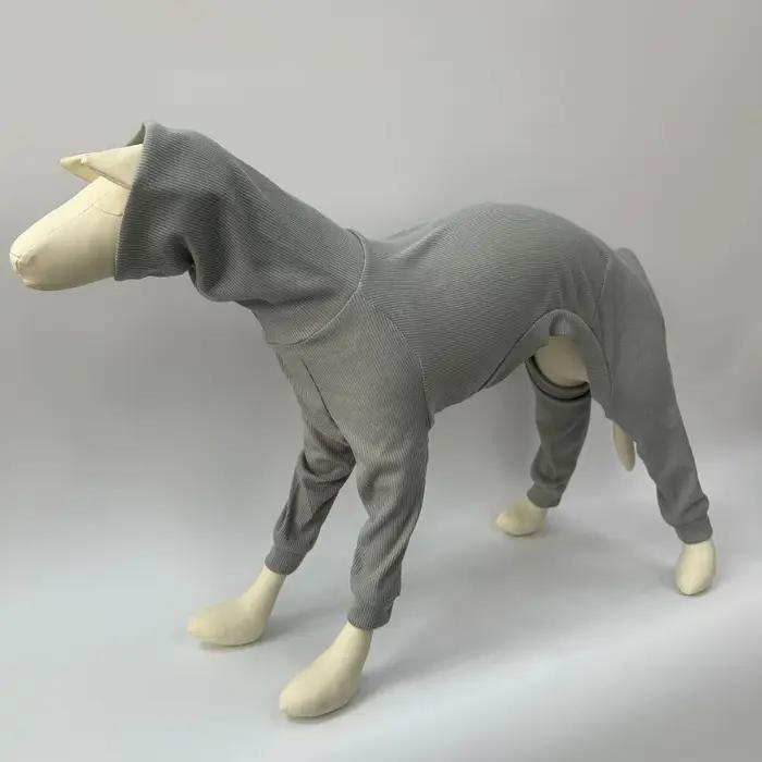 Pyjama pour chien à col roulé pour chiens de taille moyenne et grande