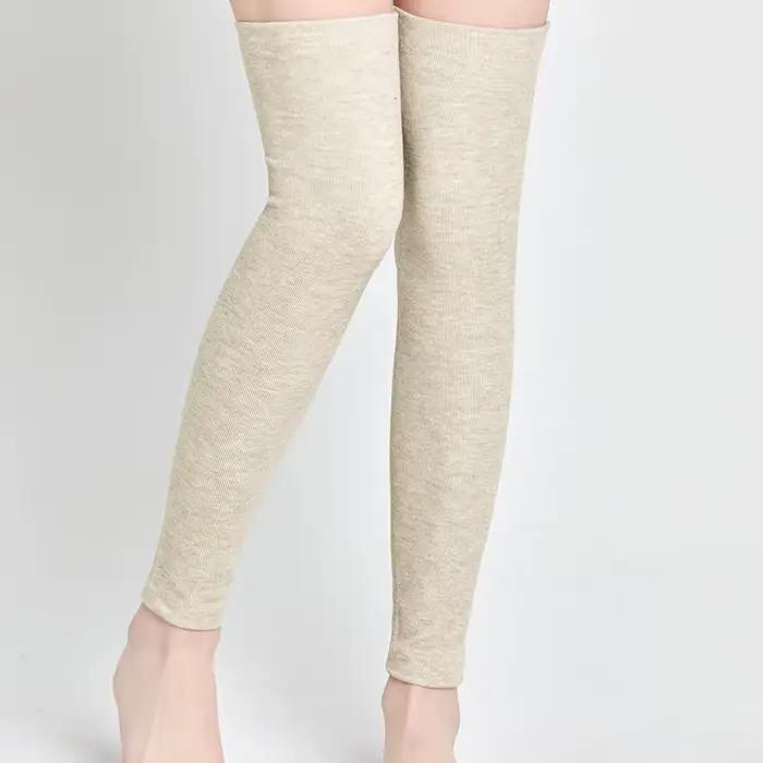 Jambières en coton fin pour femmes lilijasmi jambières chaudes et douces à porter toute lannée pour femmes occassions automne hiver