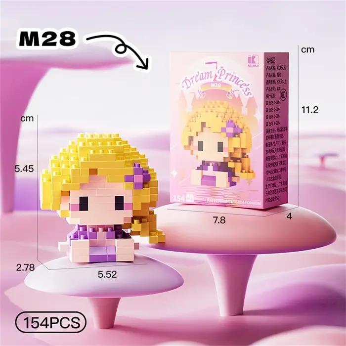 Blocs de construction, jouets de poupées, jeux éducatifs DIY, jeux de dessins animés, jeux d'anime,