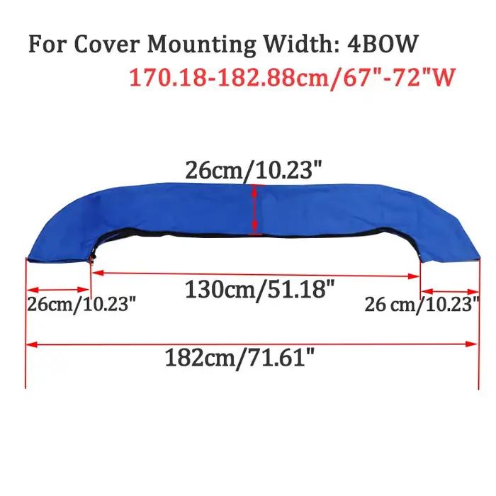 Housse de botte supérieure Bimini à 4 nœuds 600D