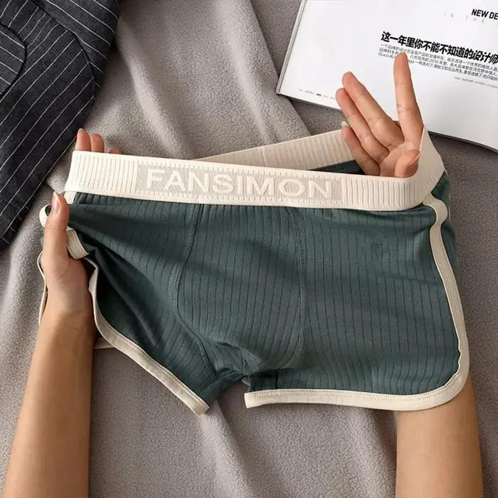 Boxers Goodeal Hommes Rayés Pour Toutes Occasions Comfortables Et Élégants Sous-Vêtements Polyesther Elasthanne