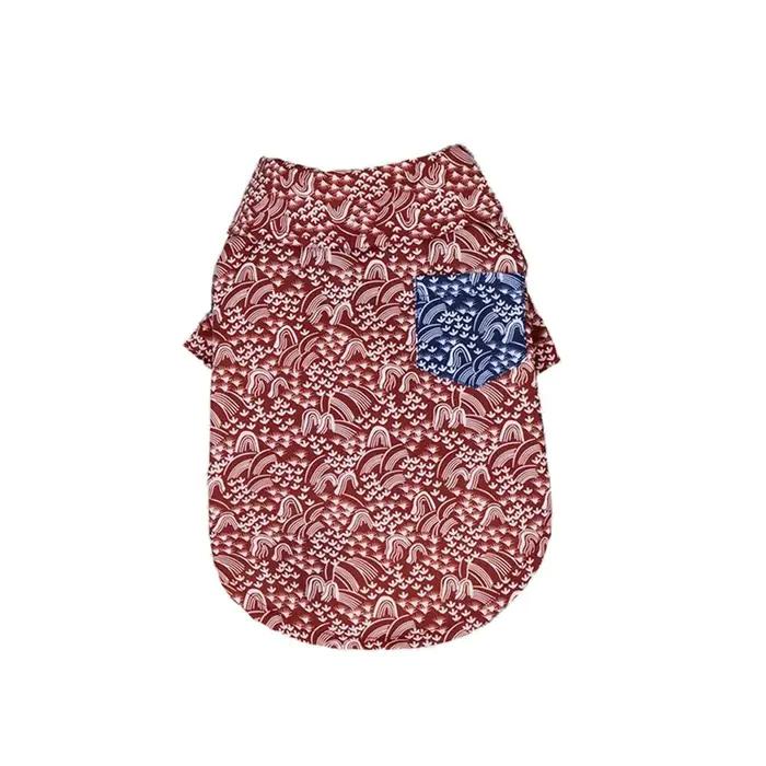 T-shirt créatif pour chien motif dessin animé, confortable et respirant, protection solaire, accesso