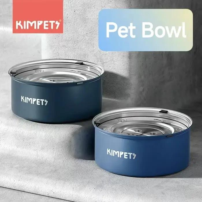 Bol en acier inoxydable anti-renversement pour chat grande capacité alimentation lente occasions spéciales