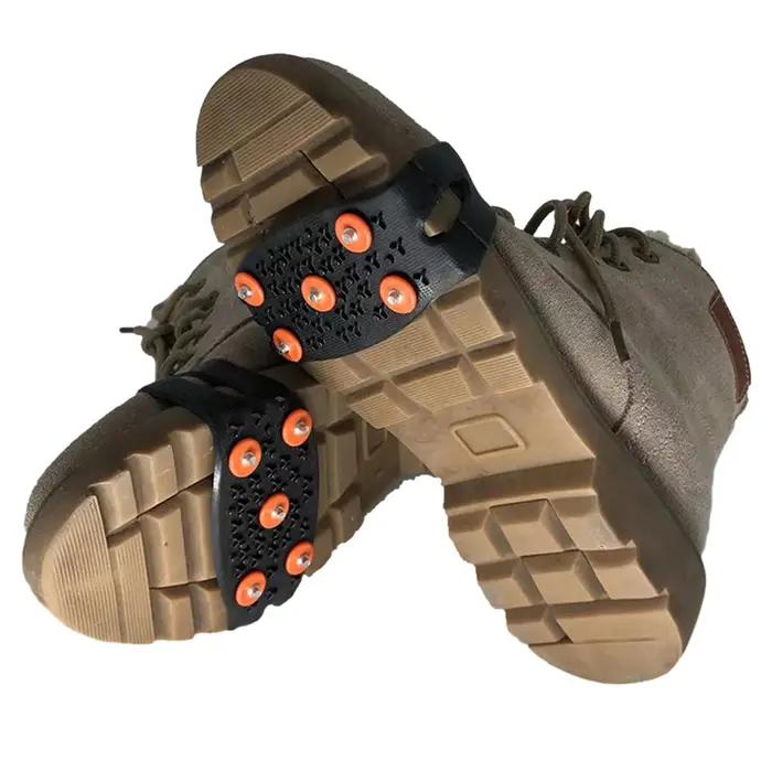 Couvre-chaussures coordonnants unisexes, crampons d'escalade à 5 goujons, alpinisme, marche, accesso