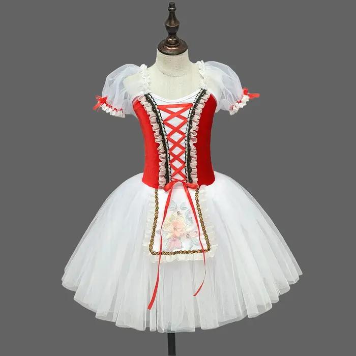 Jupe de ballet pour enfants, jupe de danse pour filles, programmes de danse du campus, costumes de d