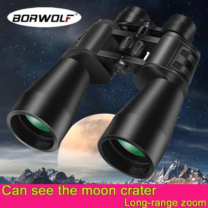 Lunette de chasse Borwolf 10-380x100 zoom haute puissance longue portée - Professionnelle HD zoom 10-60 fois