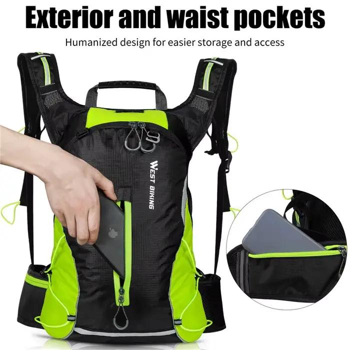 WEST BIKING 16L sac à dos de cyclisme Portable respirant ultraléger sac de vélo Sport de plein air e
