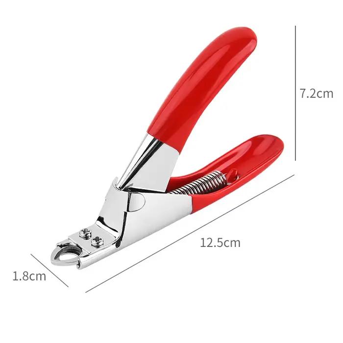 Coupe-ongles en acier inoxydable pour animaux de compagnie