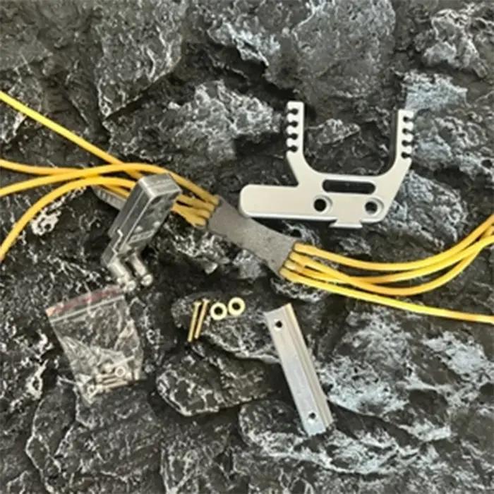 Kit d'équipement de chasse professionnel à 4 compartiments - Ensemble d'outils portables multifoncti