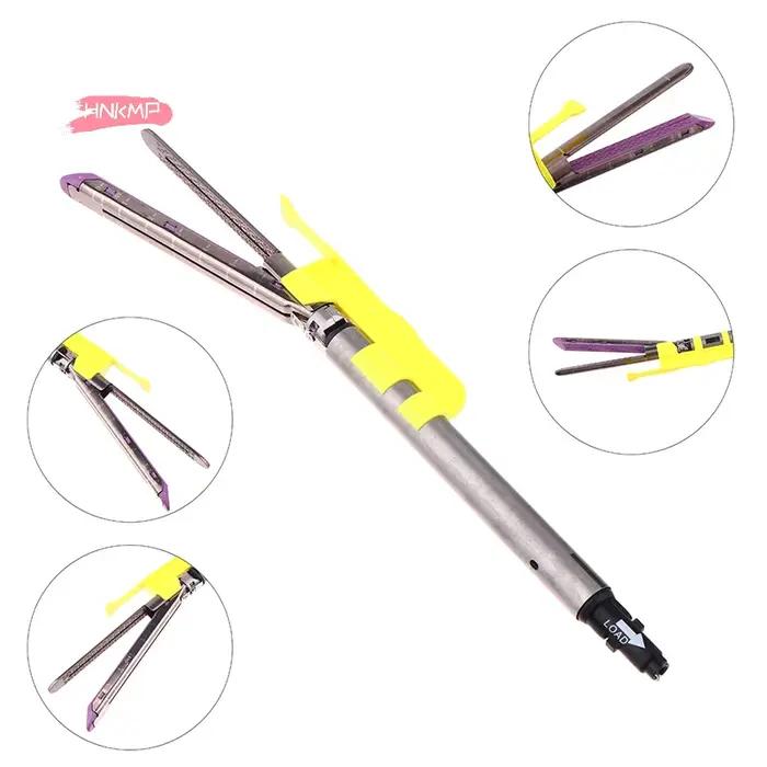 Ensemble de poignée de sutureuse linéaire endoscopique jetable pour instruments chirurgicaux laparoscopiques accessoires de soins de santé personnels pour utilisations chirurgicales et enseignement médico-chirurgical