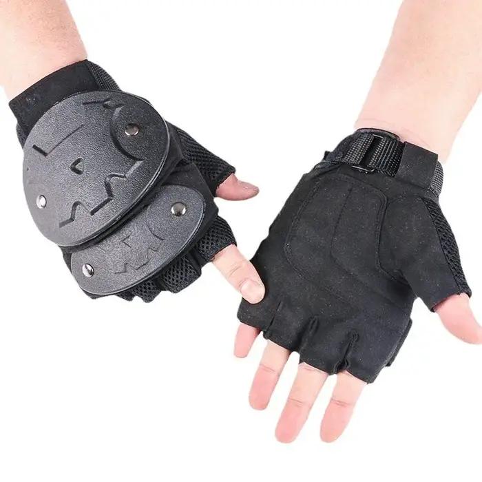Gants tactiques carapace tortue anti-chute - Protection complète mains activités outdoor