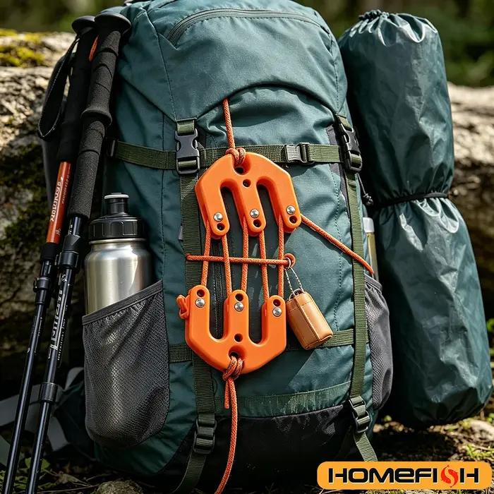 Système de levage à poulie pour la chasse, outil de suspension de sac à dos, équipement de transport de gibier pour la gestion de la sécurité