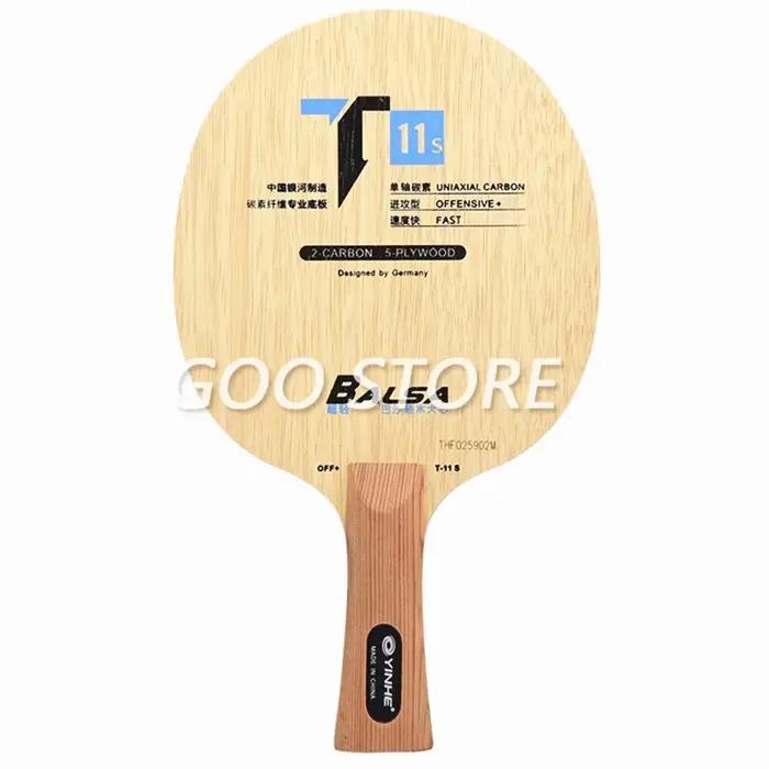 YINHE T11 / T11 + (Balsa léger carbone) lame de Tennis de Table