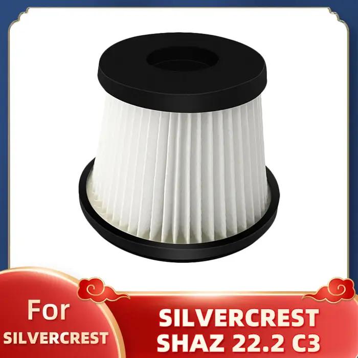 Compatible pour SILVERCREST SHAZ 22.2 C3 poignée aspirateur sans fil filtre Hepa pièces de rechange accessoires