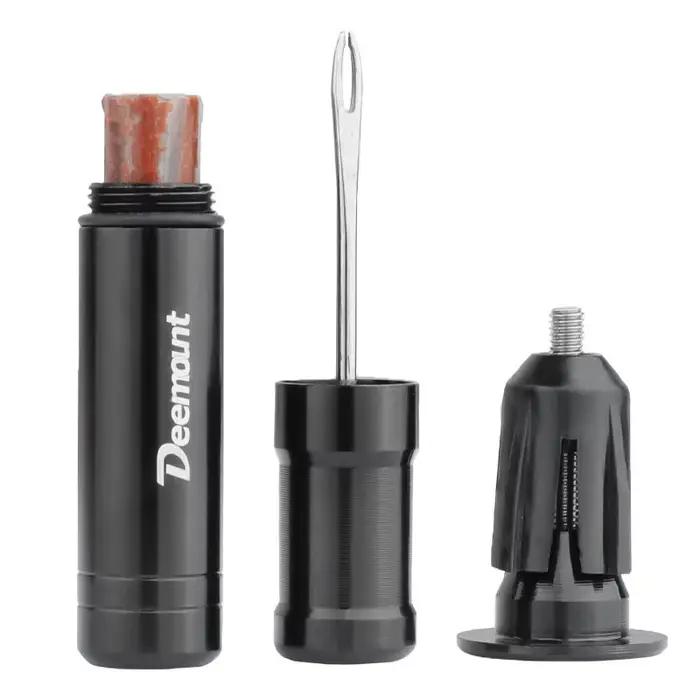Deemount – ensemble d'outils de réparation de pneus de vélo sans chambre à air, extrémité de barre c
