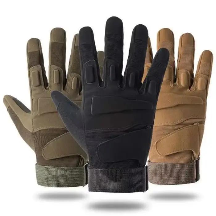 Gants tactiques mi-doigts hommes anti-dérapants - Protection cyclisme et escalade outdoor