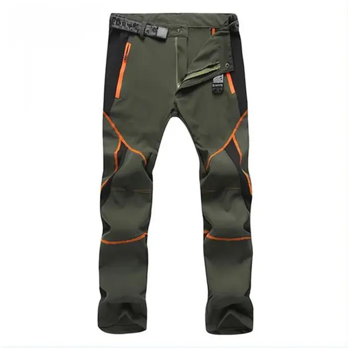 Pantalon ultra fin séchage rapé été homme femme stretch imperméable travail cargo décontracté