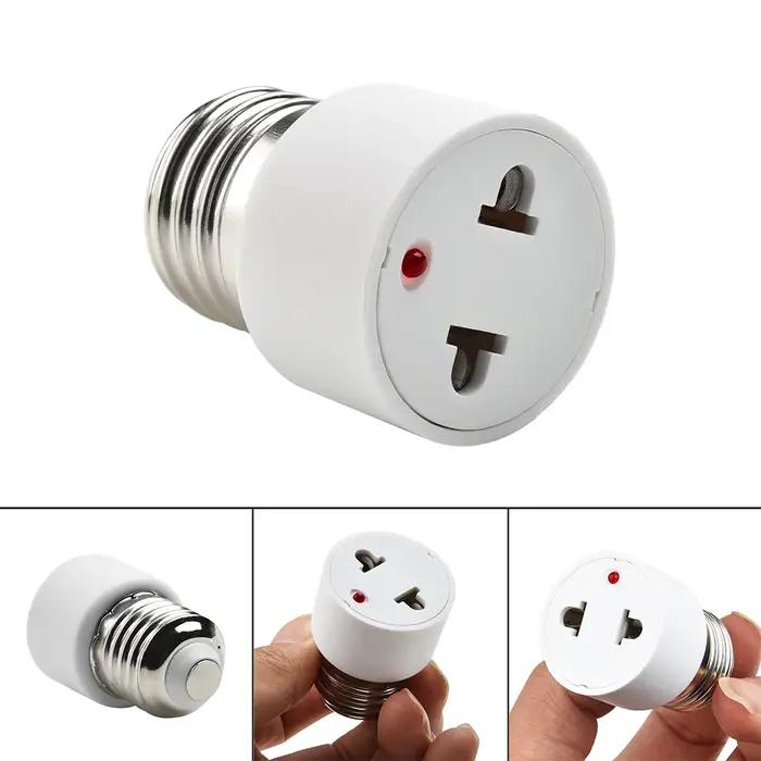 Base de lampe E27, prise US/EU, support d'ampoule, adaptateur de Base d'ampoule, convertisseur de do