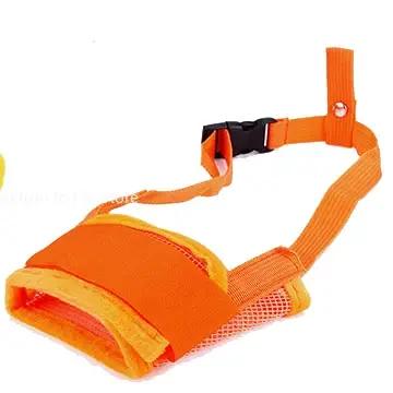 Masque réglable anti-morsure pour chien de compagnie, maille respirante, bouche, muselière, toiletta