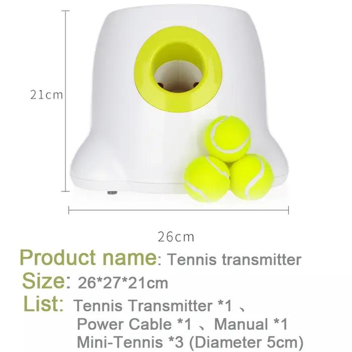 Catapulte pour chiens lanceur de balle de tennis balle de saut jouets Pitbull machine de lancer automatique pour chiens et animaux de compagnie jeux en plein air pour chiens et propriétaires occasions spéciales