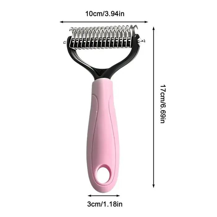 Brosse anti-poils pour chat peigne pour félin brossage facile et efficace toilettage animal de compagnie occasions spéciales