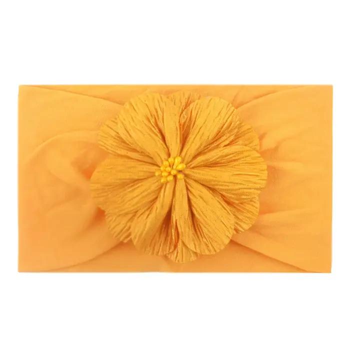 Bandeau à fleurs pour bébé fille