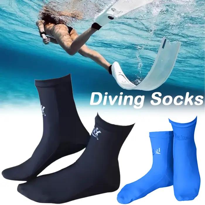 Chaussettes de plongée fines respirantes pour snorkeling - Sports nautiques hommes femmes surf chasse sous-marine