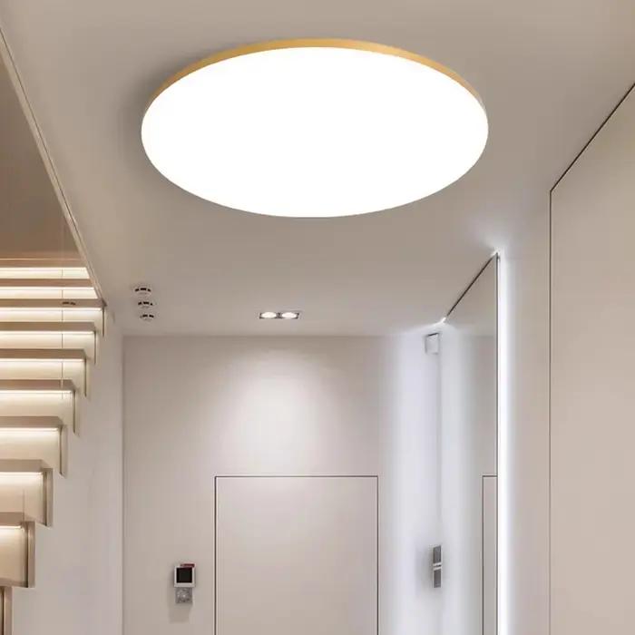 Plafonnier Led 110-265V panneau Ultra mince lumière Led pour salon chambre éclairage intérieur 20W 3