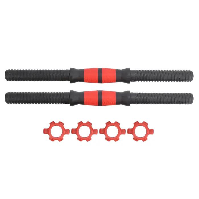 Haltère 40cm 40cm haltère haltérophilie poignées avec écrous équipement de Fitness équipement de Fitness