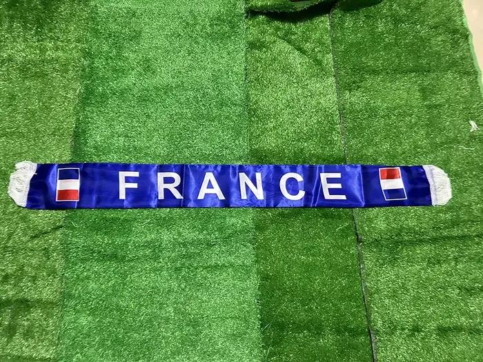SKY DRAPEAU France écharpe 14*130 cm double imprimé