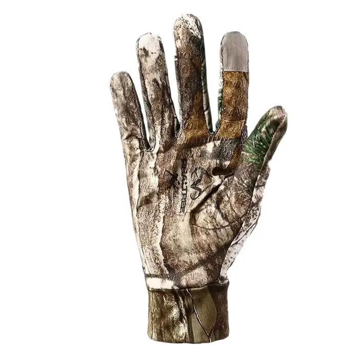 Gants tactiques écran tactile pleine main chasse pêche airsoft camouflage élastique anti-dérapant outdoor