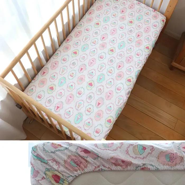 Bébé Drap housse Pour nouveau-Né de Coton Doux