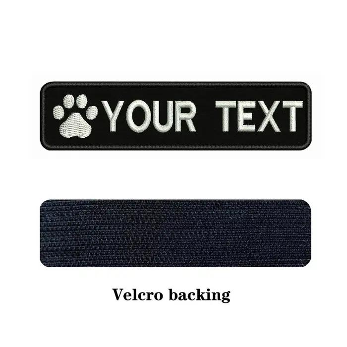 Logo patte de chien empreintes de chien 10x2